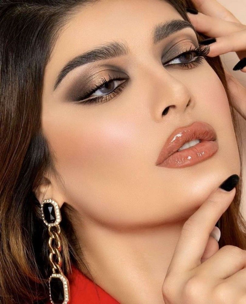 ارایش عروس با رژ کالباسی | 20 مدل ارایش عروس با رژ کالباسی و گوشتی و نود