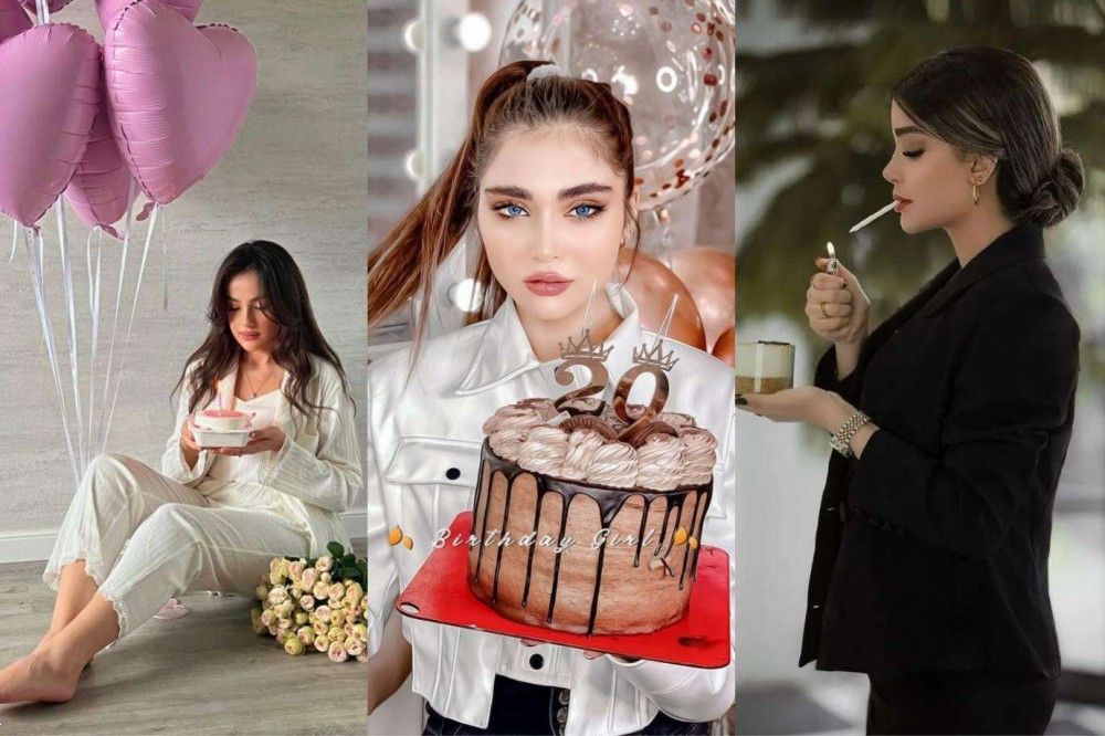 مدل عکس تولد / ۳۰ مدل ژست تولد خاص و جذاب برای دختران باکلاس (در کافه، خانه و طبیعت)