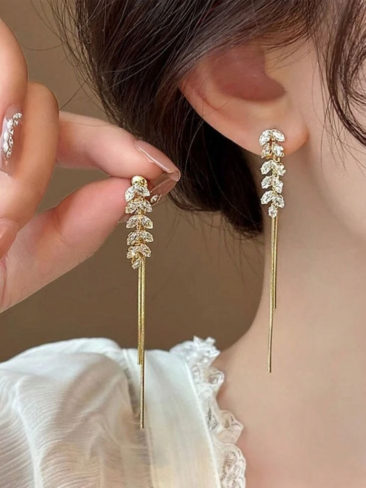 مدل گوشواره طلا | ۳۰ مدل گوشواره طلا فوق شیک مخصوص عروسی و مهمانی‌های لاکچری!