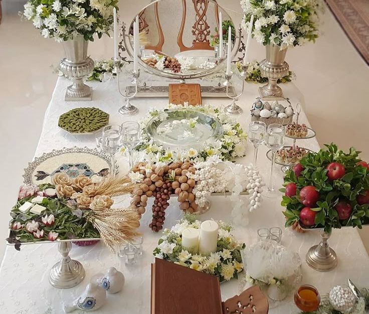 چیدمان سفره عقد | شیک ترین مدل چیدمان سفره عقد ساده و لاکچری
