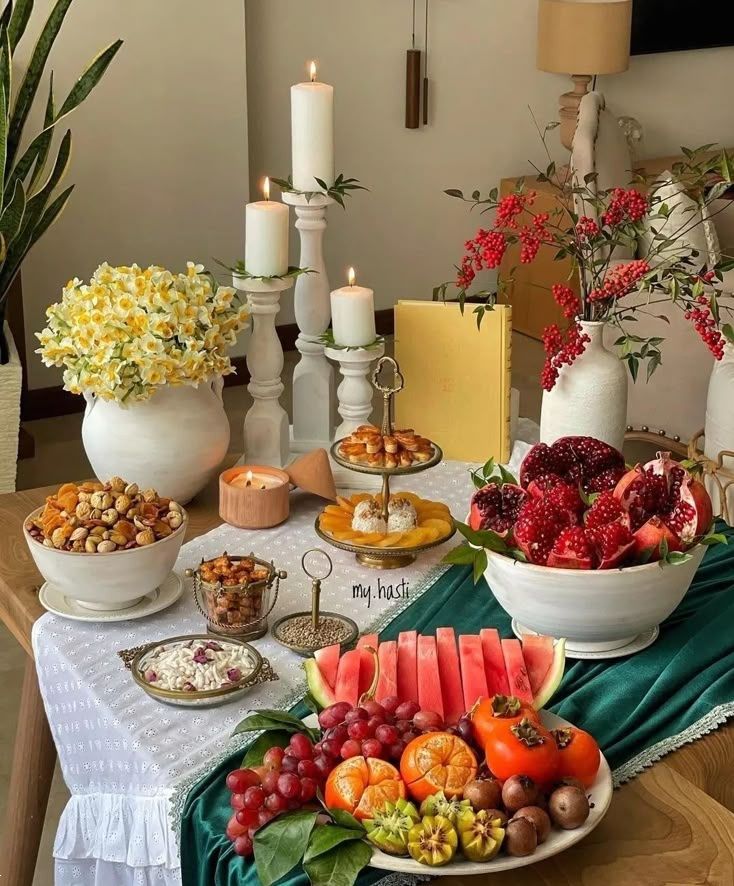 چیدمان ظرف میوه | بهترین ایده های ساده خلاقانه و جذاب چیدمان ظرف میوه برای پاگشای عروس