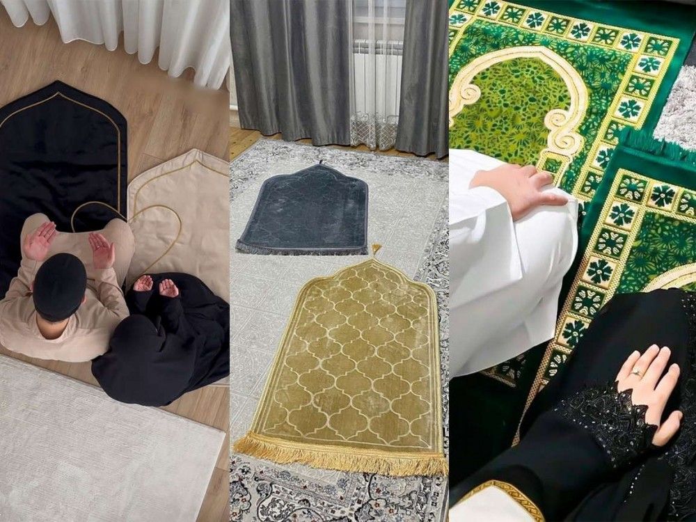 ست سجاده عروس و داماد | ست سجاده عروس و داماد با طرح های شیک و متفاوت برای جهیزیه 1404