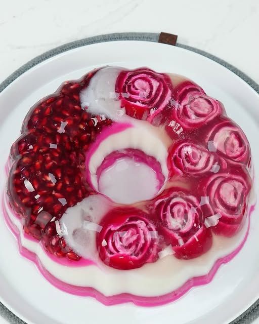 چیدمان ژله در ظرف | جذاب ترین ایده های خلاقانه ساده و مجلسی چیدمان ژله در ظرف برای پاگشای عروس