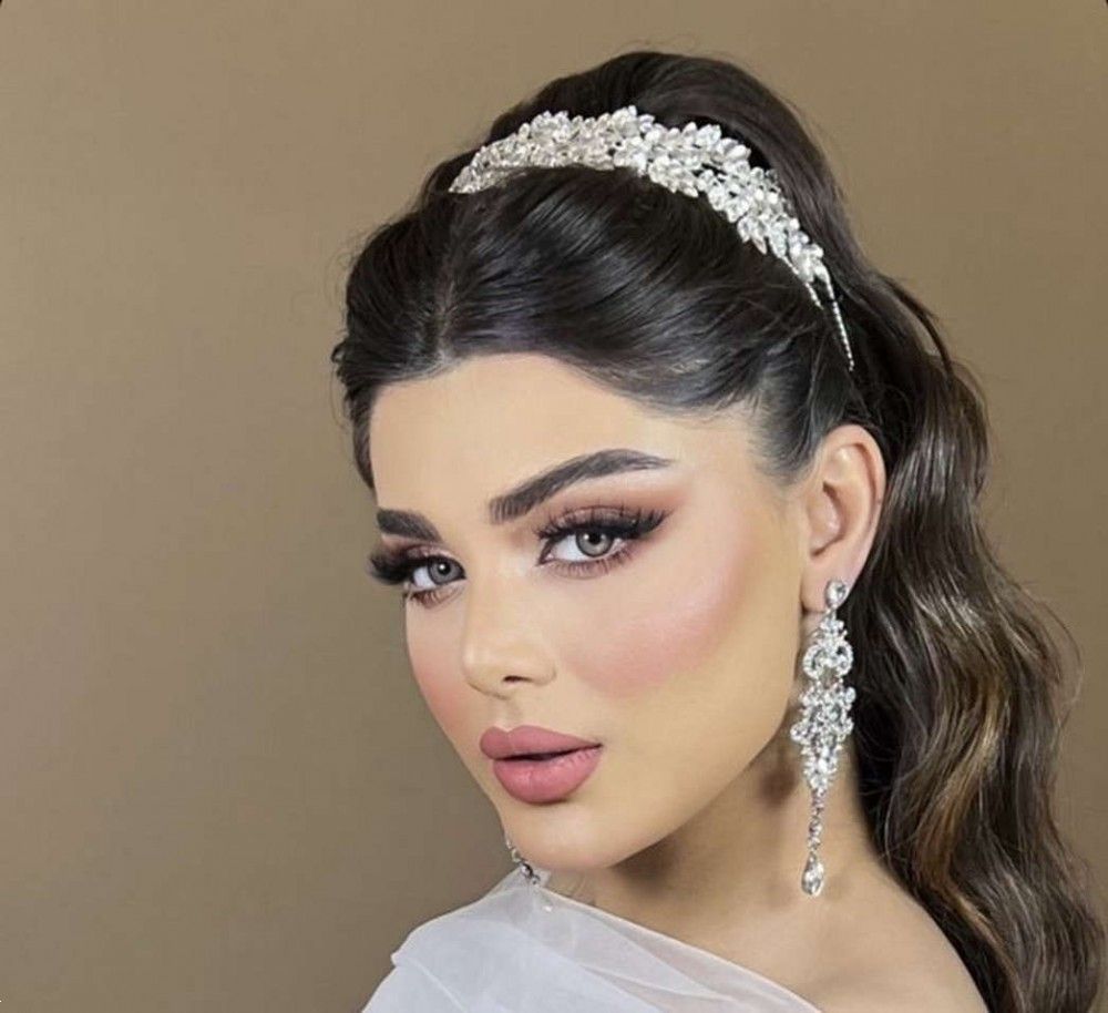 میکاپ عروس با تناژ صورتی | جدیدترین مدل میکاپ عروس ساده و شیک با تناژ صورتی 1404