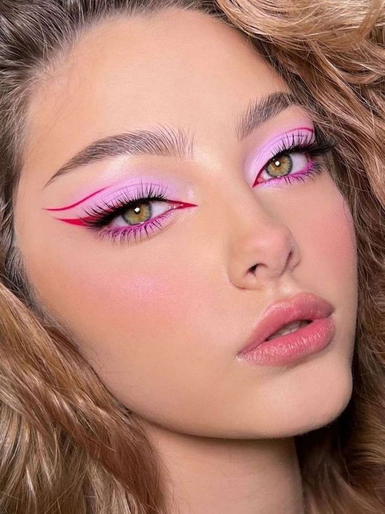 سایه چشم صورتی | سایه چشم صورتی برای عروسی و مهمونی های خودمونی 1404 بسیار آسان