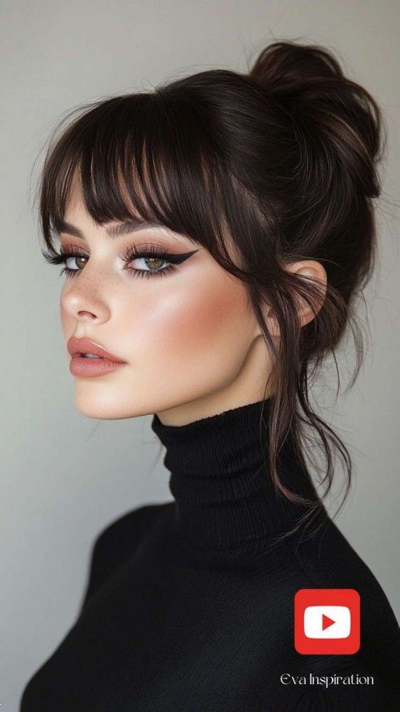 براشینگ جلوی موی کوتاه | 20 ایده برای براشینگ جلوی موی کوتاه و موهای چتری و پرده ای برای عروسی و روزمره