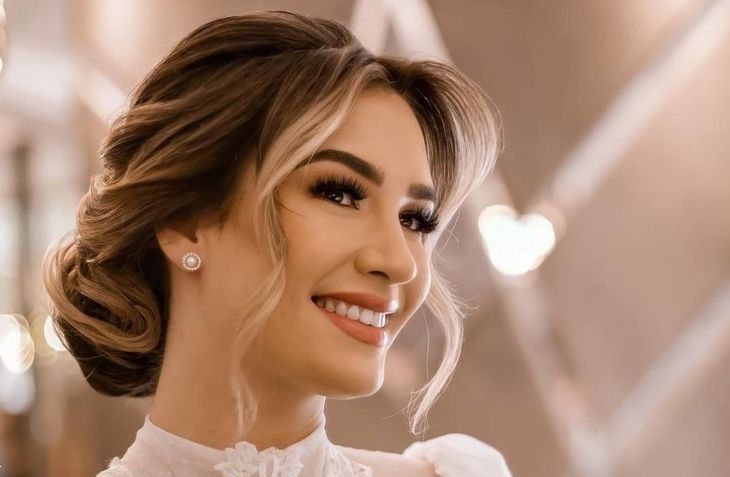 مدل مو عروس فرق کج | جذاب ترین مدل مو عروس فرق کج برای تبدیل شدن به زیباترین عروس دنیا!