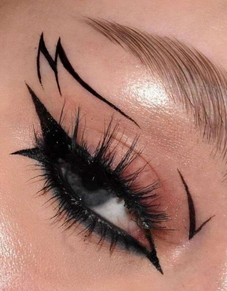 خط چشم مدل دار | 20 خط چشم مدل دار شیک و دخترانه برای عروسی و موقعیت های ویژه