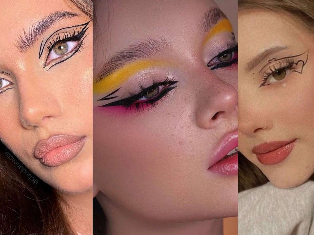 خط چشم مدل دار | 20 خط چشم مدل دار شیک و دخترانه برای عروسی و موقعیت های ویژه