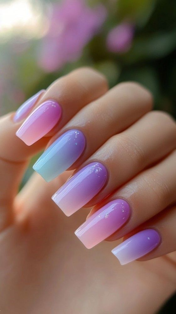 ناخن آمبره | جدیدترین مدل و طراحی ناخن آمبره شاین مات و براق برای عروس های خوش سلیقه!