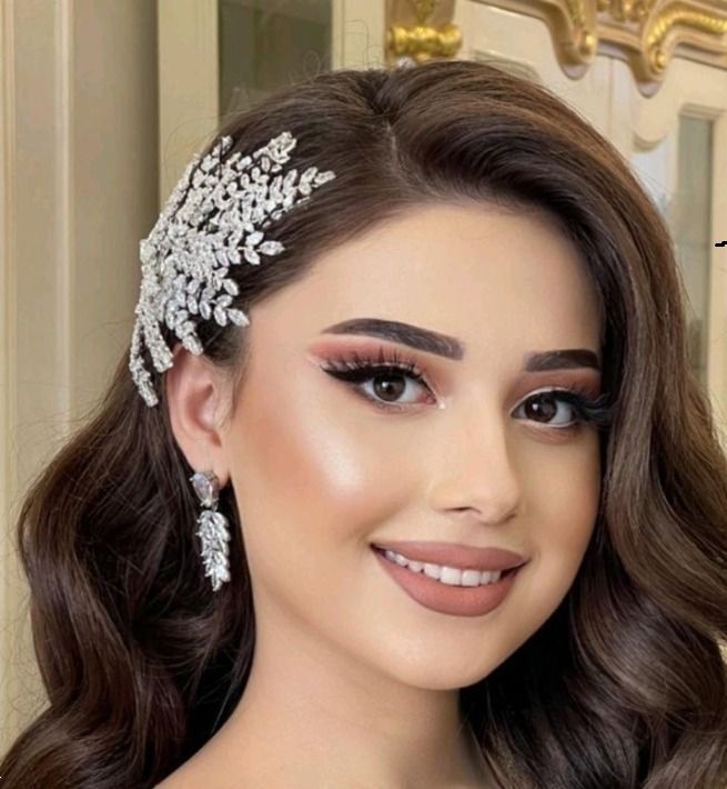 مدل میکاپ شینیون باز عروس | جدیدترین مدل میکاپ و شینیون باز عروس ساده و شیک