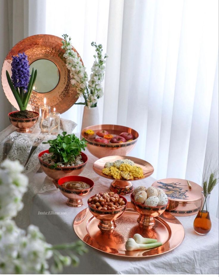 چیدمان ظروف مسی در منزل | بهترین ایده های کاربردی ساده و خلاقانه چیدمان ظروف مسی در منزل عروس