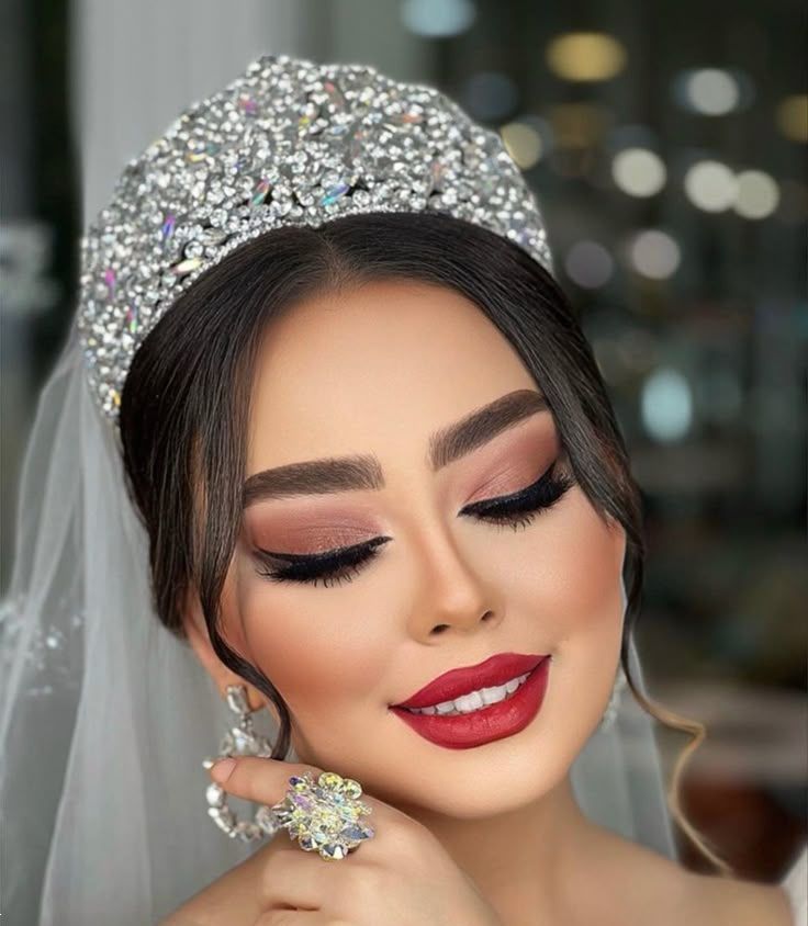 مدل مو فرق وسط عروس جدید | بهترین و زیباترین مدل مو فرق وسط عروس جدید