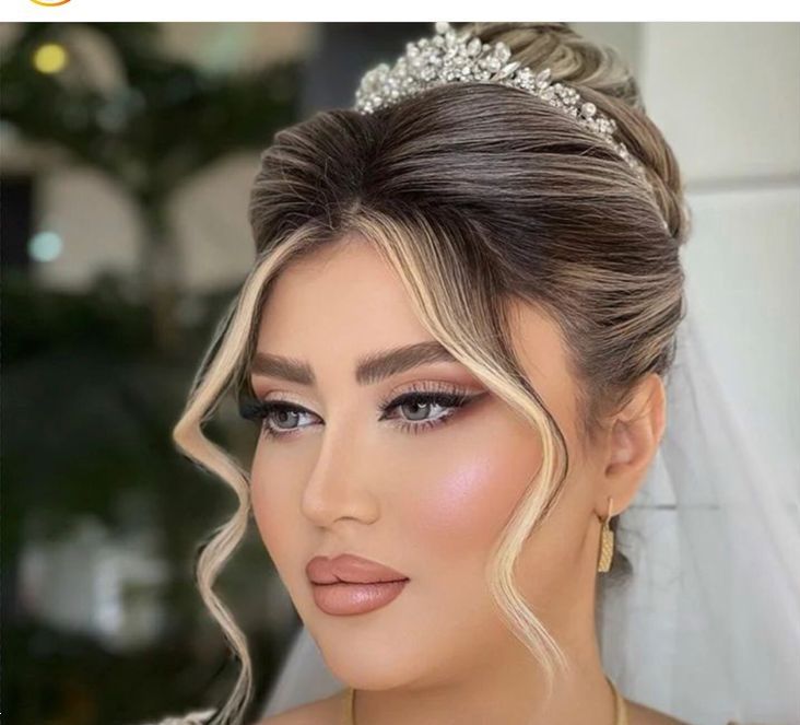مدل مو فرق وسط عروس جدید | بهترین و زیباترین مدل مو فرق وسط عروس جدید
