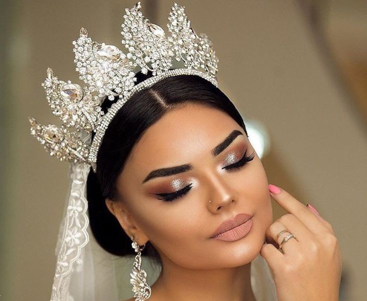 مدل مو فرق وسط عروس جدید | بهترین و زیباترین مدل مو فرق وسط عروس جدید