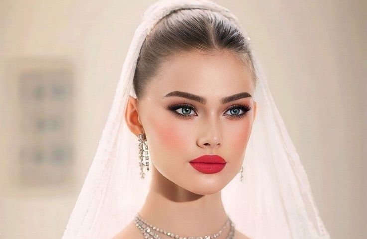 مدل مو فرق وسط عروس جدید | بهترین و زیباترین مدل مو فرق وسط عروس جدید