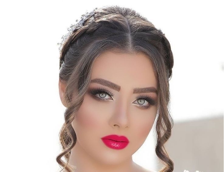 مدل مو فرق وسط عروس جدید | بهترین و زیباترین مدل مو فرق وسط عروس جدید
