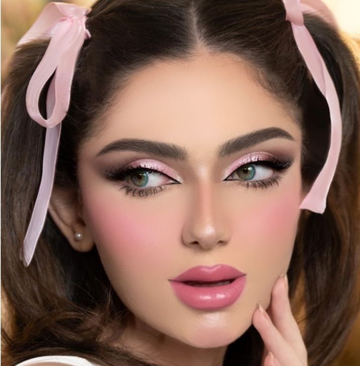 مدل میکاپ عروسکی صورتی | جذاب ترین مدل میکاپ عروسکی صورتی دخترانه و عروسانه!