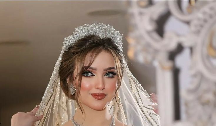 مدل مو عروس برای صورت گرد | جدیدترین مدل مو عروس برای صورت گرد برای ملکه شدن! 