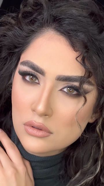 میکاپ تیره دخترانه | مدل میکاپ تیره لایت و مجلسی برای عروسی و مراسم های خیلی خاص