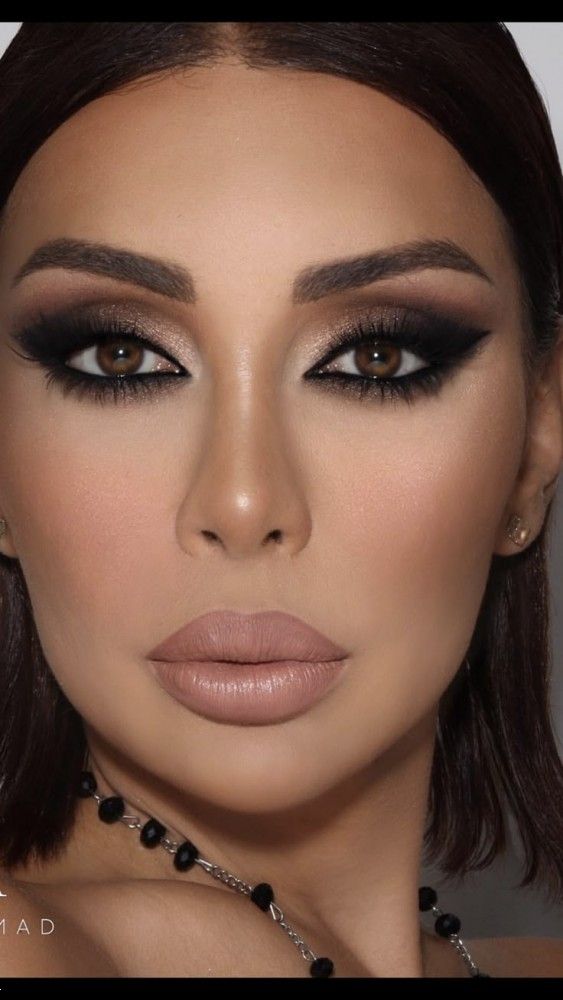 میکاپ تیره دخترانه | مدل میکاپ تیره لایت و مجلسی برای عروسی و مراسم های خیلی خاص