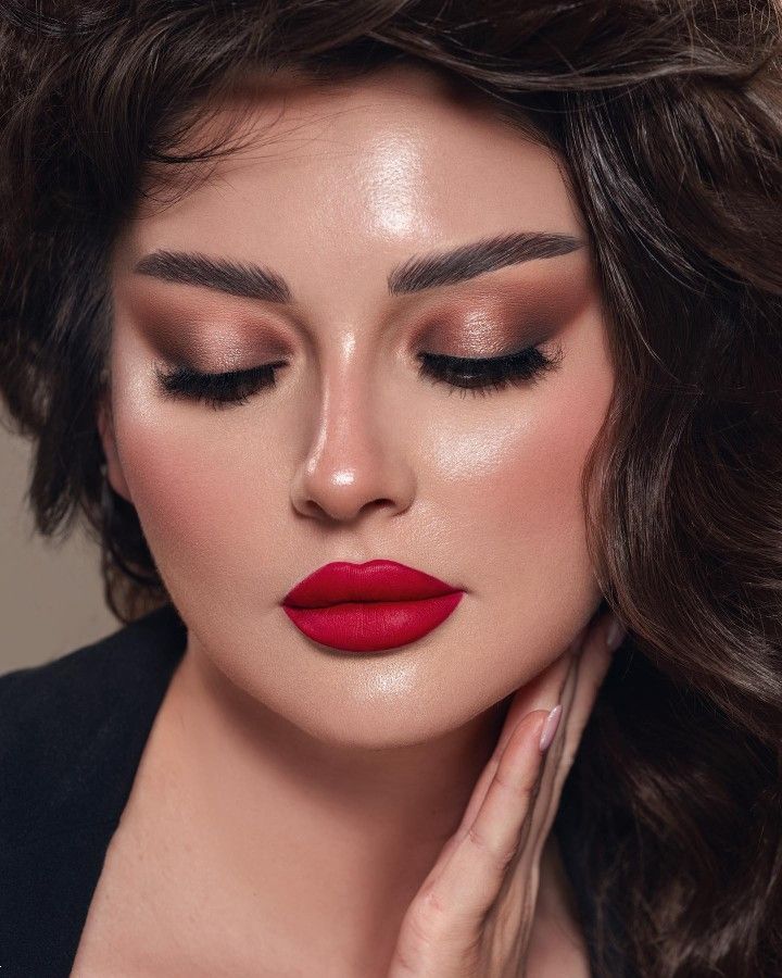 میکاپ تیره دخترانه | مدل میکاپ تیره لایت و مجلسی برای عروسی و مراسم های خیلی خاص