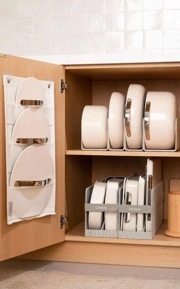 چیدمان داخل کابینت آشپزخانه | بهترین ایده های کاربردی و خلاقانه چیدمان داخل کابینت آشپزخانه عروس