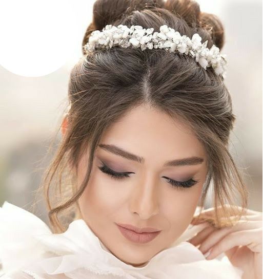 مدل مو عروس فرق باز | جدیدترین مدل مو عروس فرق باز وسط و کج با موهای باز و بسته