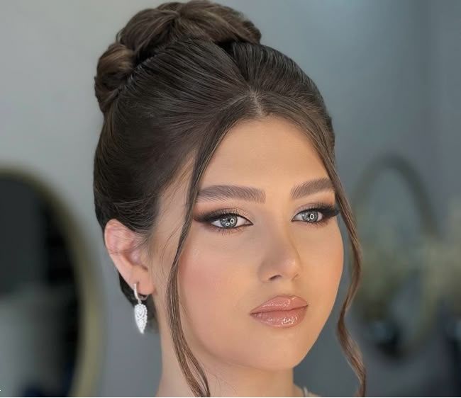 مدل مو عروس فرق باز | جدیدترین مدل مو عروس فرق باز وسط و کج با موهای باز و بسته
