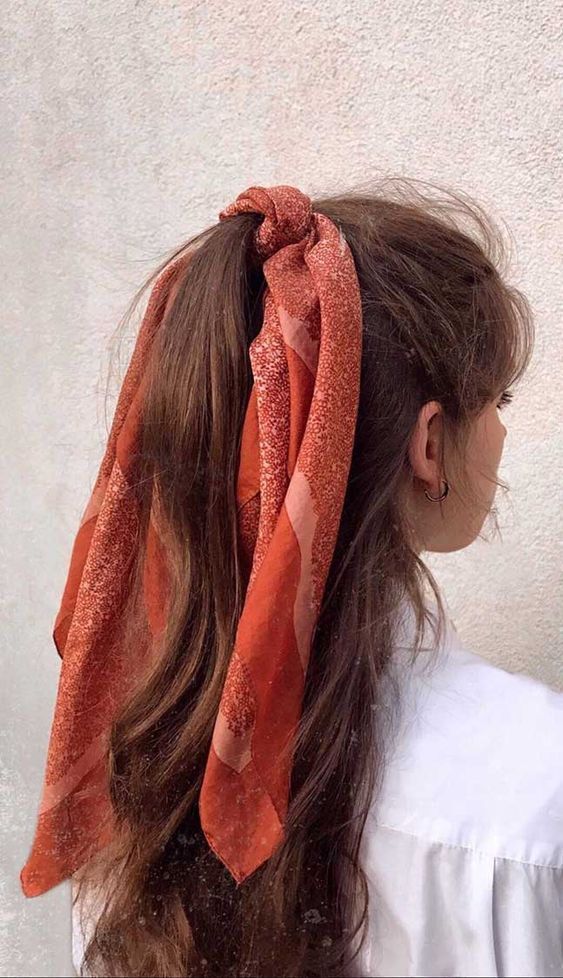 مدل بستن مو با دستمال سر | 30 ایده بستن مو با دستمال سر آسان به صورت بسته و باز