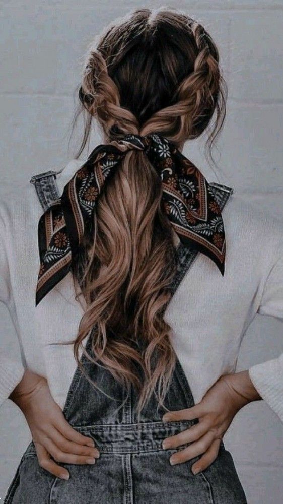 مدل بستن مو با دستمال سر | 30 ایده بستن مو با دستمال سر آسان به صورت بسته و باز