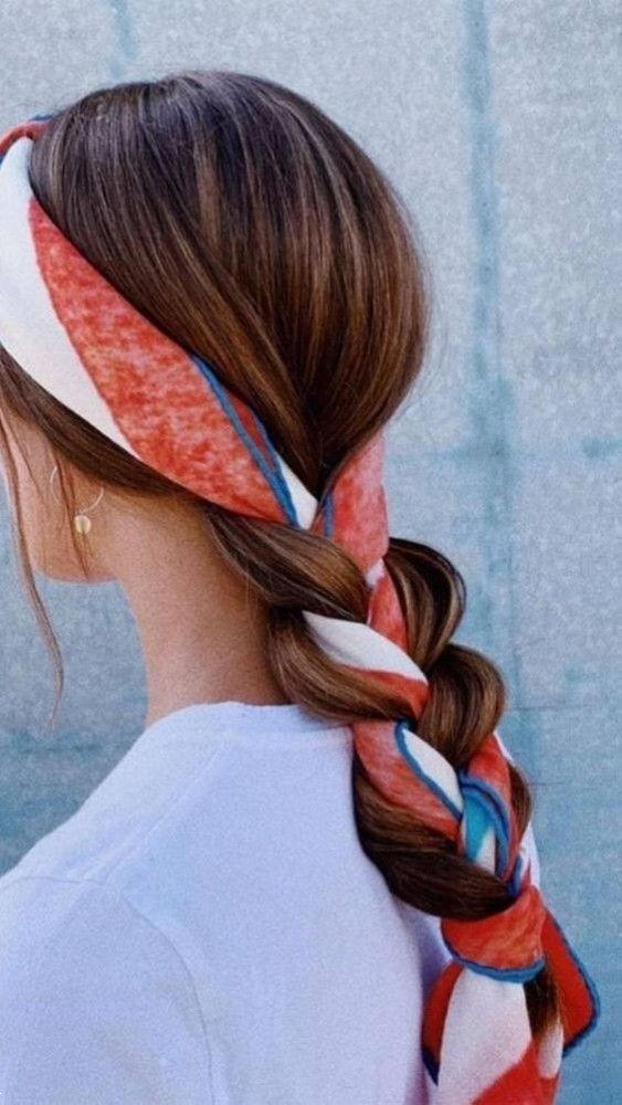 مدل بستن مو با دستمال سر | 30 ایده بستن مو با دستمال سر آسان به صورت بسته و باز