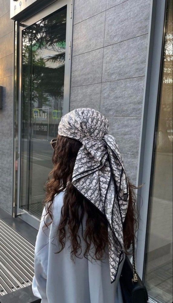 مدل زدن مینی اسکارف | 30 مدل گره و بستن مینی اسکارف پشت سر مجلسی و اسپرت