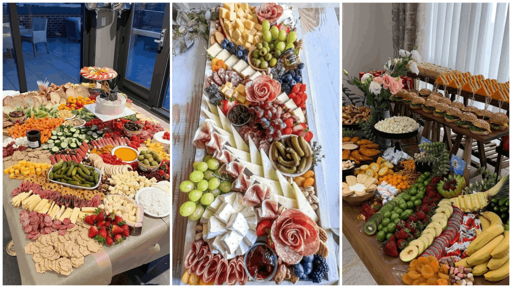 چیدمان میز مزه | بهترین و شیک ترین ایده های خلاقانه و ساده چیدمان میز مزه مخصوص نو عروس ها!