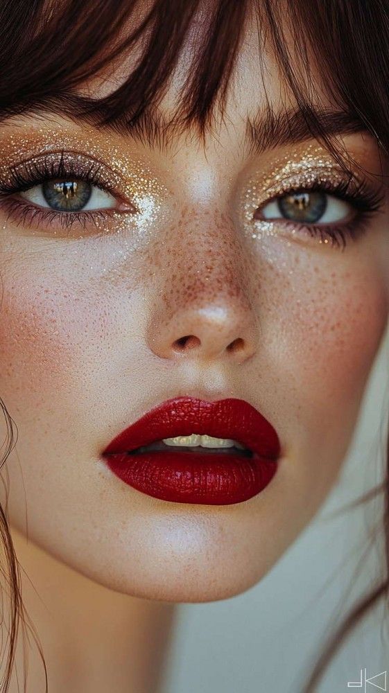 سایه چشم طلایی دخترانه | 25 سایه چشم طلایی دخترانه شاین و ساده برای عروسی و مراسم های خاص