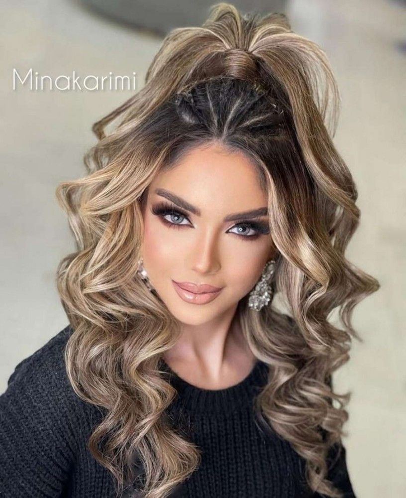 مدل موی فر بلند زنانه مجلسی | 25 مدل موی فر طبیعی برای عروسی جذاب و جدید برای همه سلیقه ها