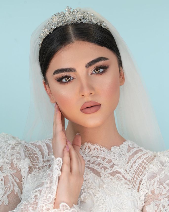 میکاپ عروس خیلی ساده |  مدل آرایش عروس خیلی ساده 1404 باکلاس و جذاب