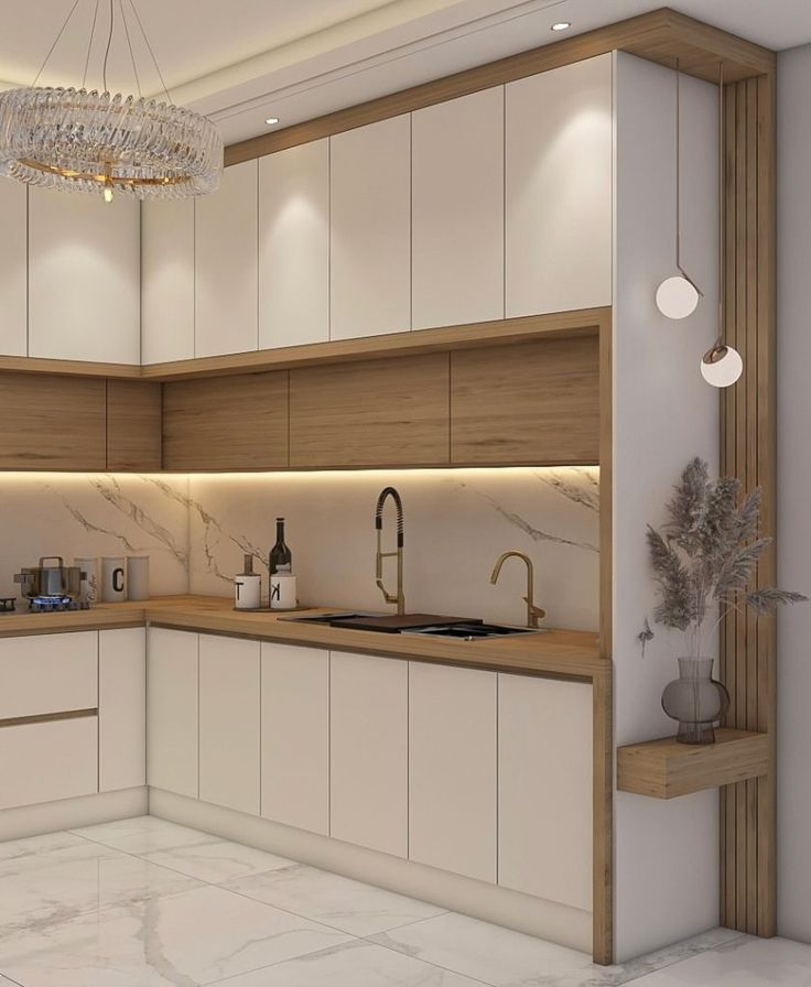 مدل کابینت آشپزخانه ۱۴۰۴ | ۳۰ مدل کابینت آشپزخانه شیک و جدید مدرن و کلاسیک برای دکور آشپزخانه عروس و خانه‌های لاکچری امروز!