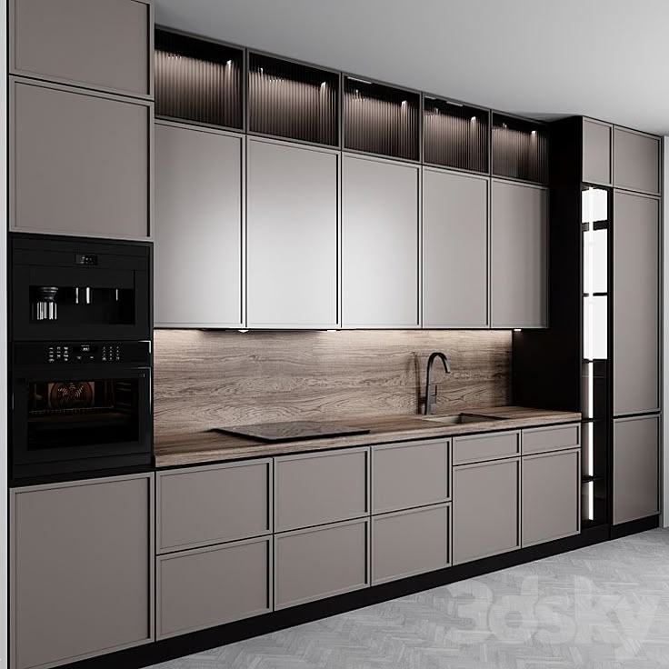 مدل کابینت آشپزخانه ۱۴۰۴ | ۳۰ مدل کابینت آشپزخانه شیک و جدید مدرن و کلاسیک برای دکور آشپزخانه عروس و خانه‌های لاکچری امروز!