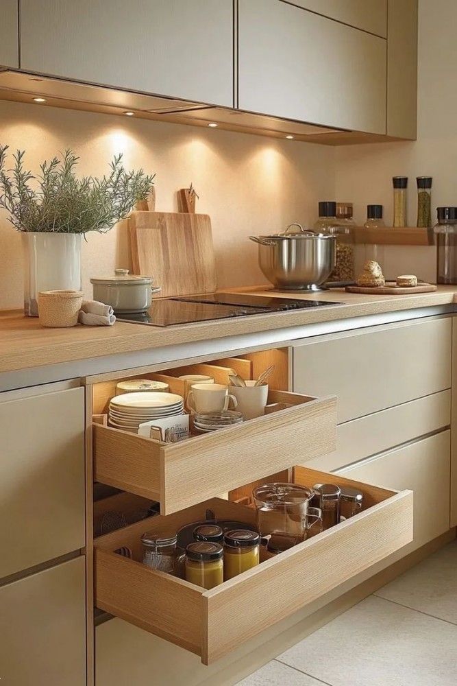 چیدمان داخل کابینت | بهترین ایده ها و ترفندهای کاربردی و خلاقانه چیدمان داخل کابینت برای جهیزیه عروس