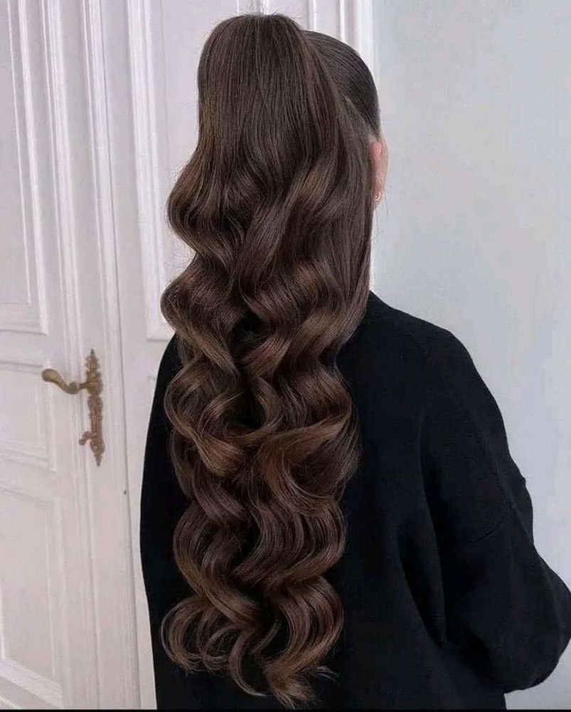 مدل موی دم اسبی برای صورت گرد | مدل موی دم اسبی مجلسی برای صورت گرد 1404 برای موی کوتاه و بلند