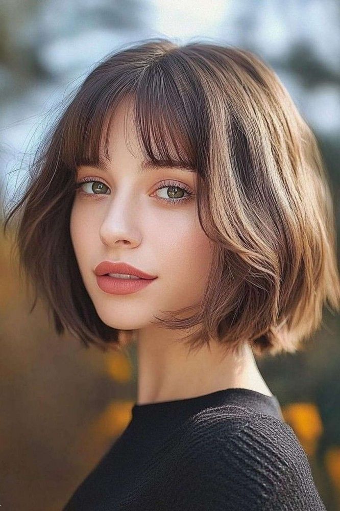 مدل موی کوتاه دخترانه جدید برای صورت های گرد | 25 مدل موی کوتاه برای صورت گرد لاغر و تپل با تنوع بالا