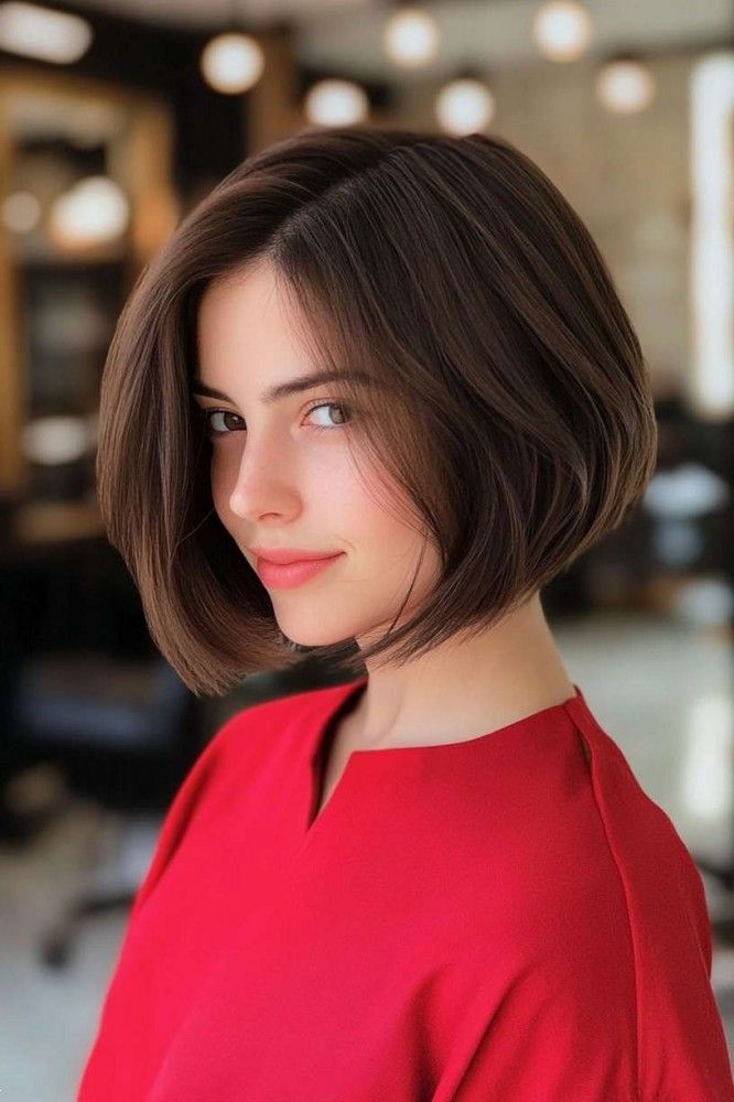 مدل موی کوتاه دخترانه جدید برای صورت های گرد | 25 مدل موی کوتاه برای صورت گرد لاغر و تپل با تنوع بالا
