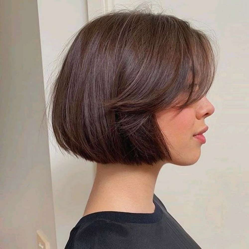 مدل موی کوتاه دخترانه جدید برای صورت های گرد | 25 مدل موی کوتاه برای صورت گرد لاغر و تپل با تنوع بالا