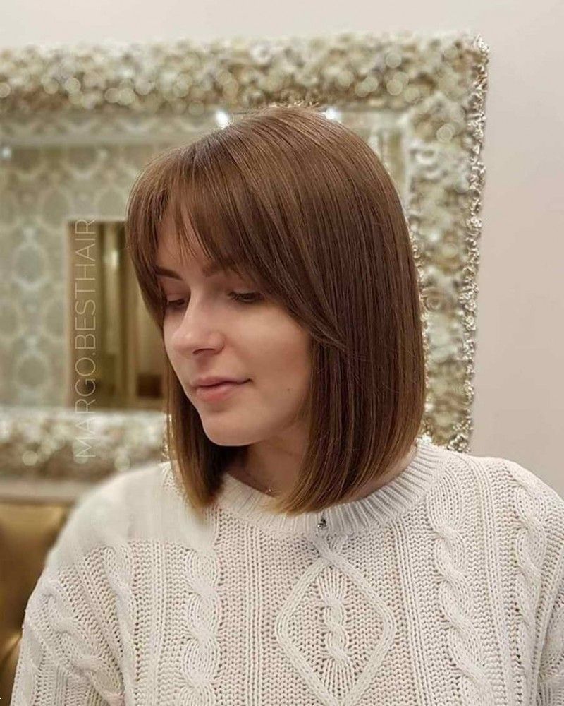 موی کوتاه با چتری | 20 مدل موی کوتاه با چتری ساده و پرده ای و کره ای برای همه سنین