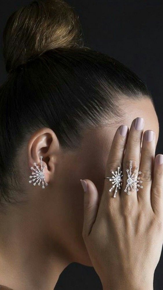 انگشتر و گوشواره ست | 20 مدل انگشتر و گوشواره ست مجلسی برای عروسی بسیار خاص و لاکچری