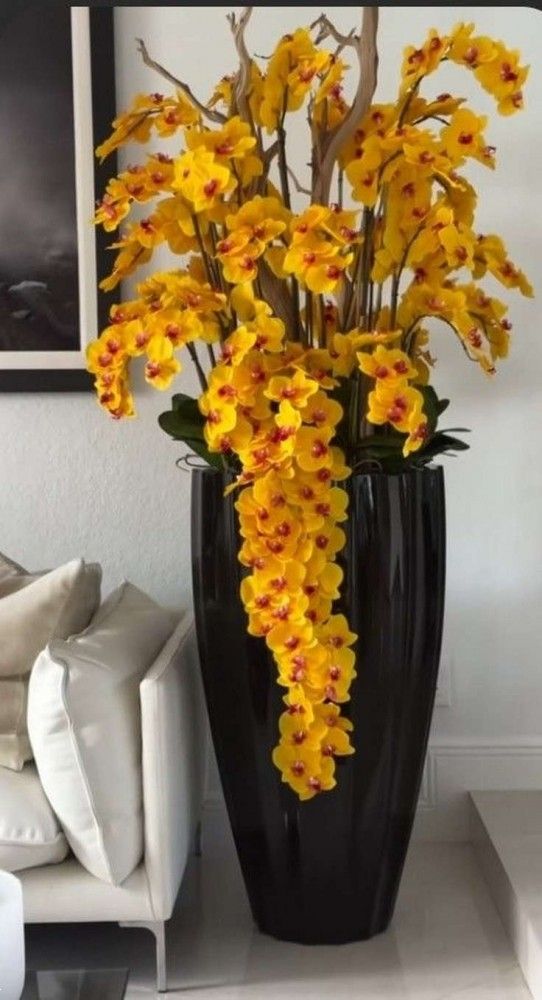 گلدان گوشه پذیرایی | 20 چیدمان و مدل مدل گلدان برای گوشه پذیرایی خانه عروس و خانم های خوش سلیقه