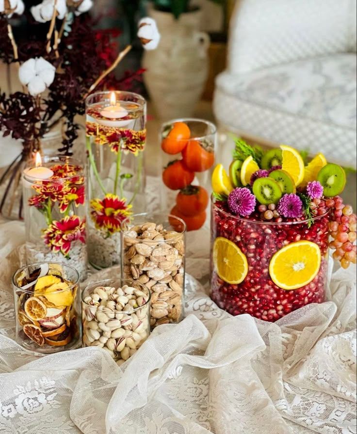 چیدمان شب یلدا ساده | بهترین و جذاب ترین ایده های چیدمان شب یلدا ساده مخصوص نو عروس ها!