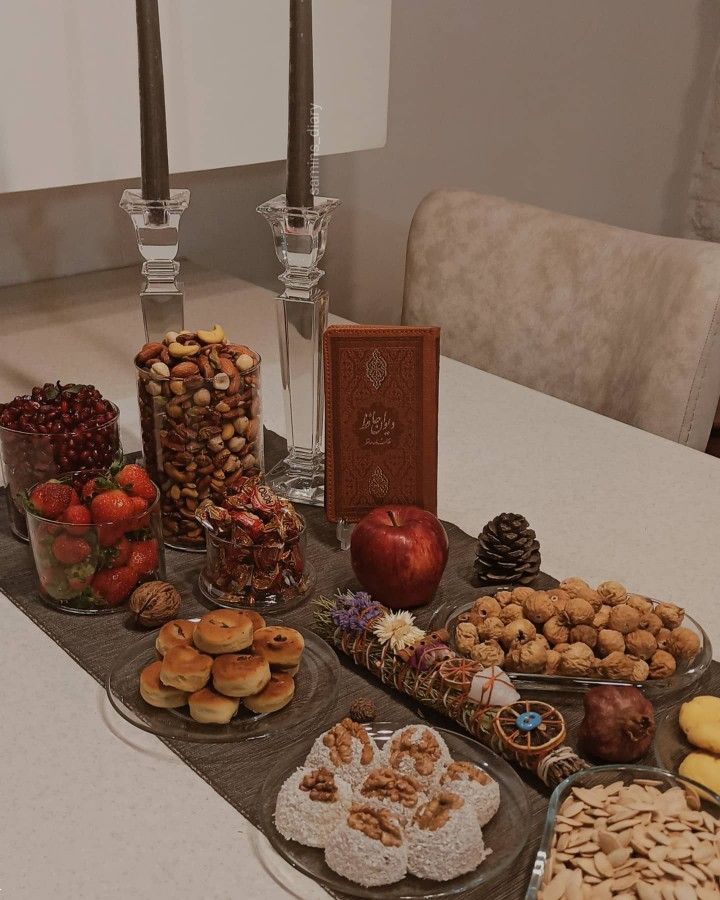 چیدمان شب یلدا ساده | بهترین و جذاب ترین ایده های چیدمان شب یلدا ساده مخصوص نو عروس ها!