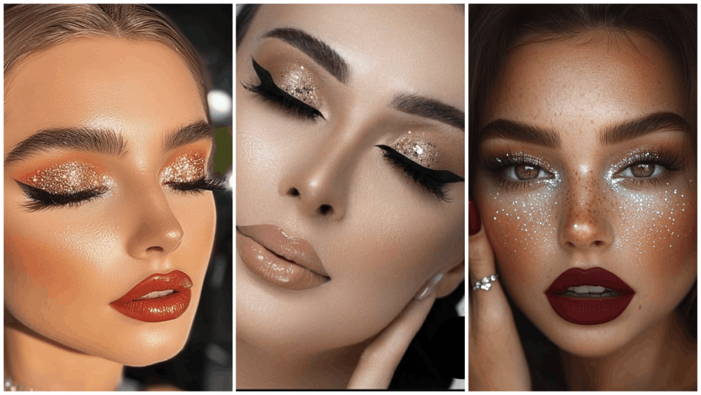 سایه چشم گلیتری | جدیدترین و شیک ترین مدل های سایه چشم گلیتری که خیلی جذابت میکنه!